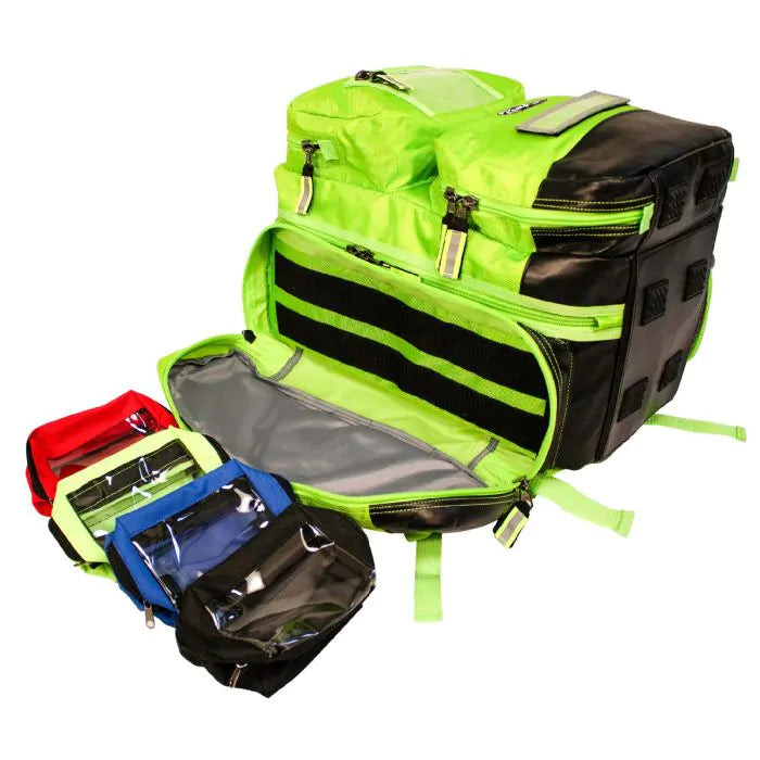 Kemp USA Premium Ultimate EMS Backpack Neon Green