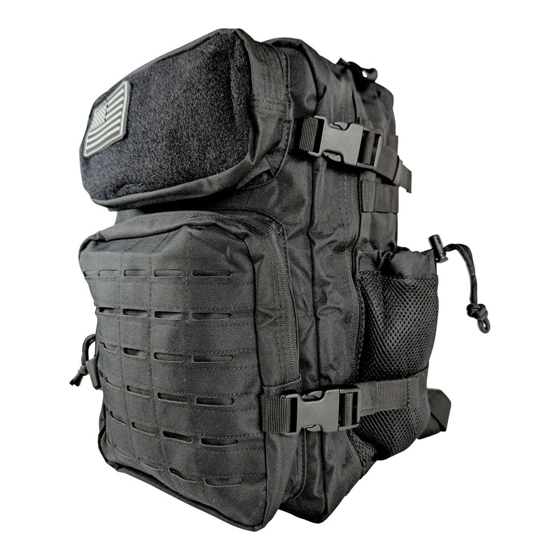 Kemp USA Small Assault / Tactical Backpack for Military Army, Black