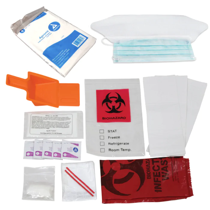 Pathogen Kit Kemp USA Bloodborne Pathogen Cleanup Kit | OSHA Compliant Case — Luminary