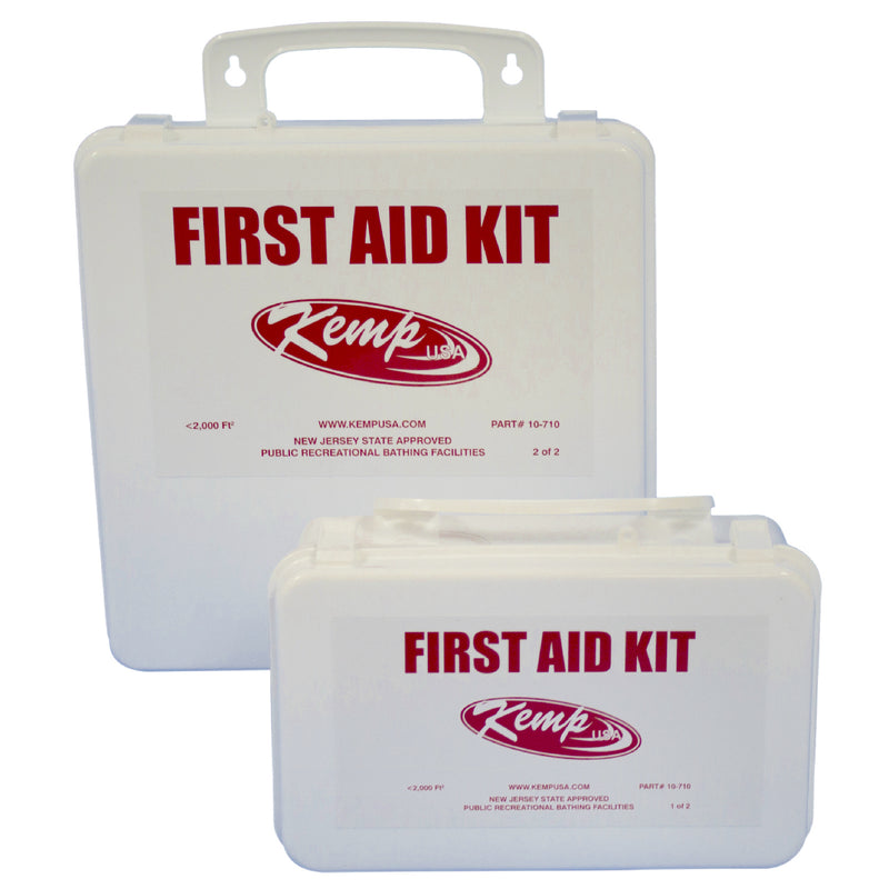 Kemp USA State of NJ Pool First Aid Kit Less Than 2000 Sq Ft
