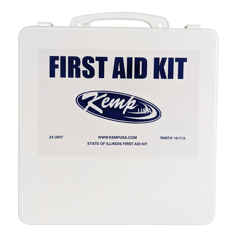Kemp USA Illinois State Approved First Aid Kit
