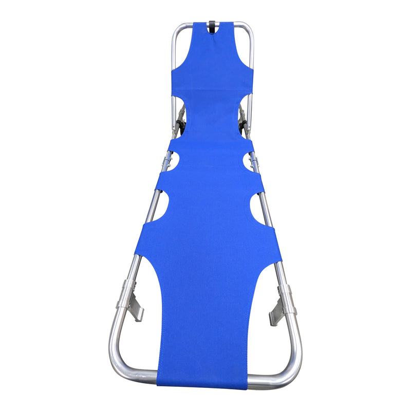 Kemp USA Folding Stretcher with Wheels - 16 lb for First Responders