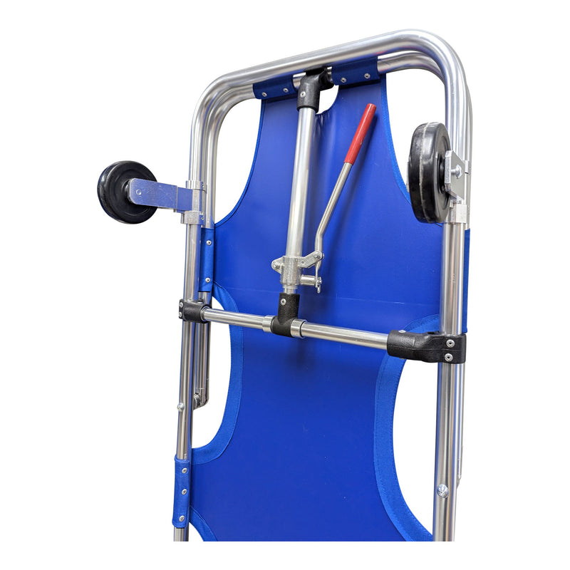 Kemp USA Folding Stretcher with Wheels - 16 lb for First Responders