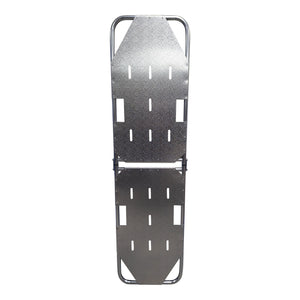 Kemp USA Aluminum Metal Folding Stretcher – Heavy-Duty Flat Litter