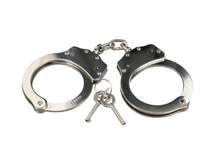 Rothco Professional Detective Handcuffs – Nickel Plated Double Lock Restraints
