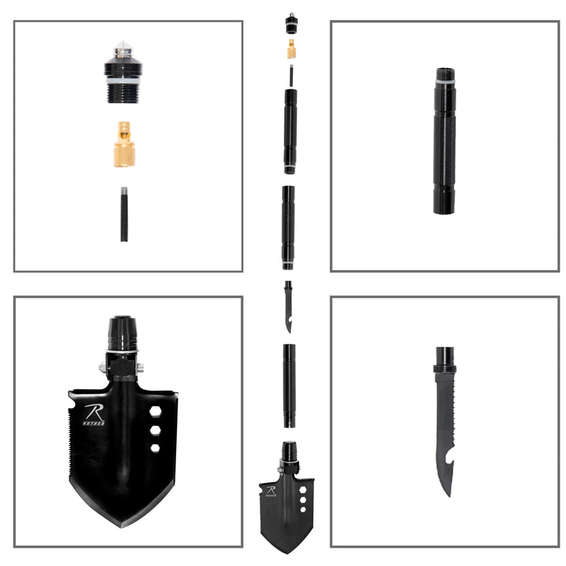 Rothco 8-in-1 Multi-Tool Survival Shovel