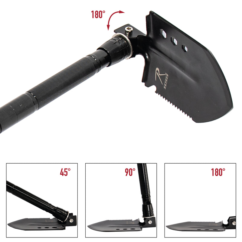 Rothco 8-in-1 Multi-Tool Survival Shovel | Stainless Steel