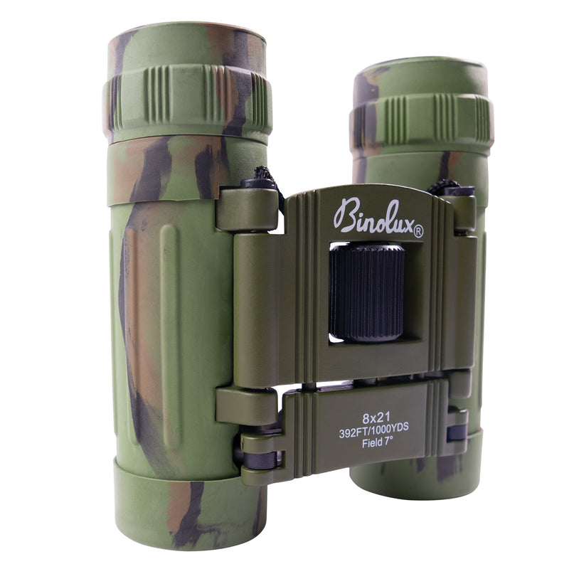 Rothco Camo Compact 8x21mm Binoculars | Lightweight Hunting Optics