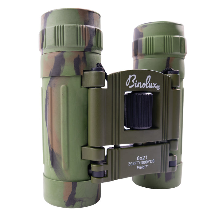 Rothco Camo Compact 8x21mm Binoculars | Lightweight Hunting Optics