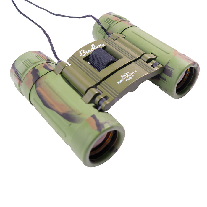 Rothco Camo Compact 8x21mm Binoculars | Lightweight Hunting Optics