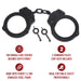 Rothco Stainless Steel Handcuffs Double Lock Cuffs for Law Enforcement