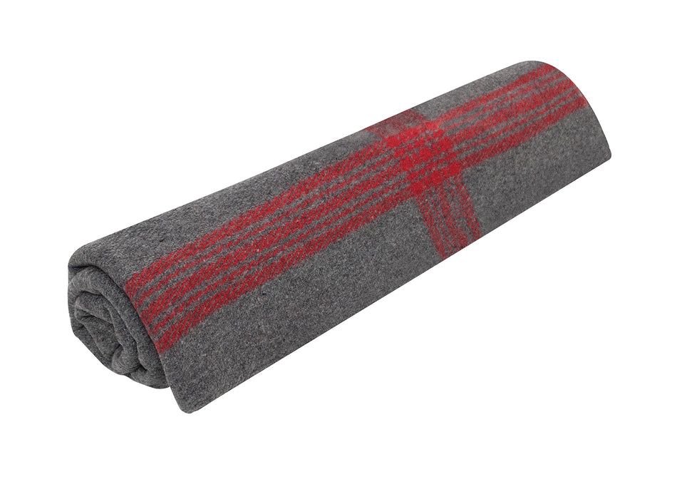 Rothco Striped Outdoor Emergency Wool Blanket