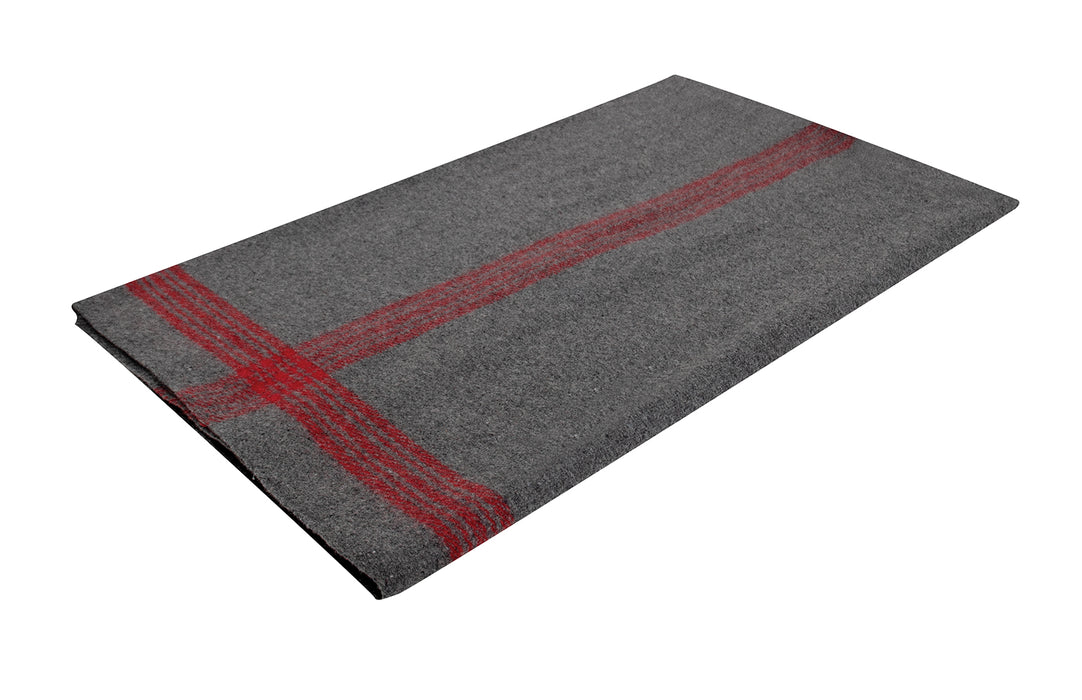 Rothco Striped Outdoor Emergency Wool Blanket