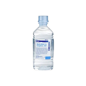 Kemp USA Sterile Water for Irrigation – 500mL Pour Bottles (Case of 18)