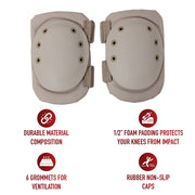 Rothco Tactical Protective Gear Knee Pads