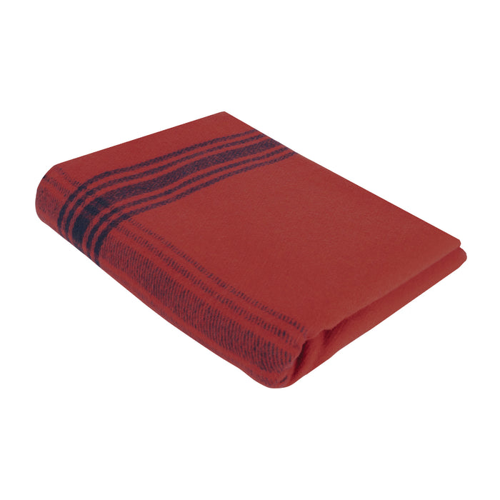 Rothco Striped Outdoor Emergency Wool Blanket