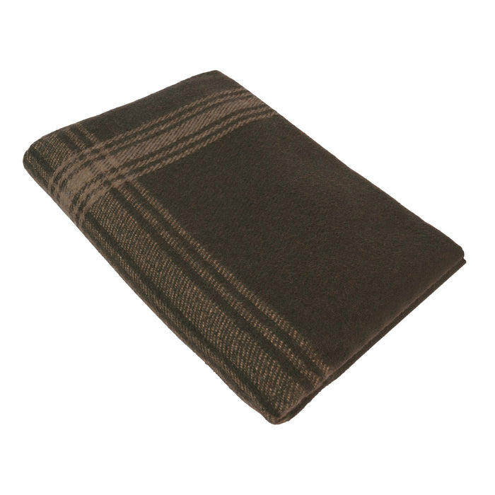 Rothco Striped Outdoor Emergency Wool Blanket