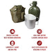 Rothco 3 Piece Canteen Kit With Cover & Aluminum Cup