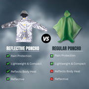 Emergency Zone reflective emergency poncho