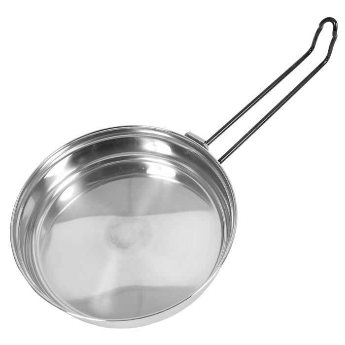 Rothco 5 Piece Stainless Steel Mess Kit – Compact Cookware Set