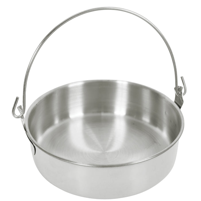 Rothco 5 Piece Stainless Steel Mess Kit – Compact Cookware Set