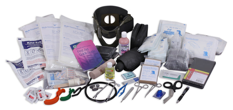 Rothco Military Trauma Kit Contents – Refill Pack with 200+ Essential First Aid Supplies