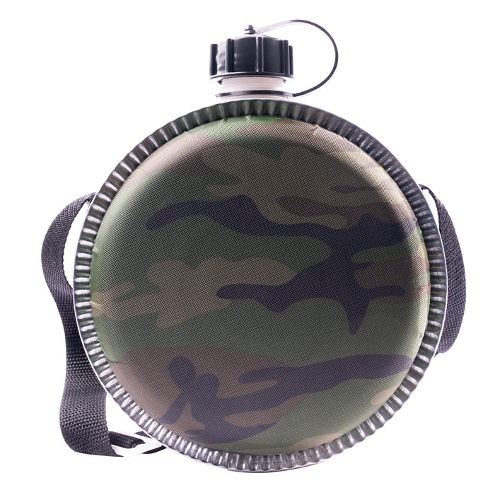 Rothco Woodland Camo 2 QT Desert Canteen