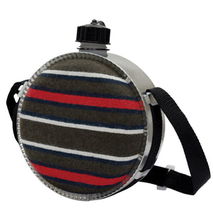 Rothco 2 Quart Striped Desert Canteen | BPA-Free Water Carrier