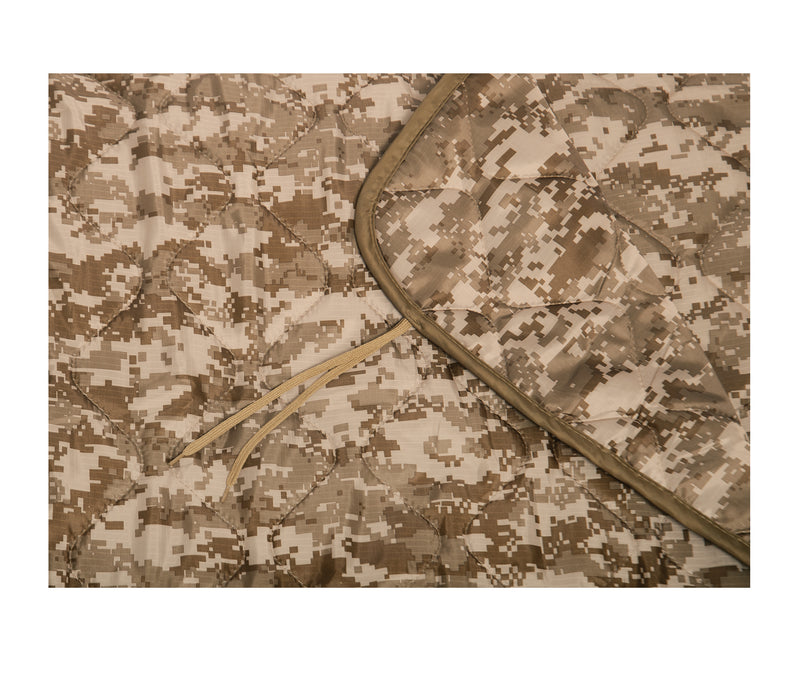 Rothco G.I. Type Camo Poncho Liner | The Woobie Blanket