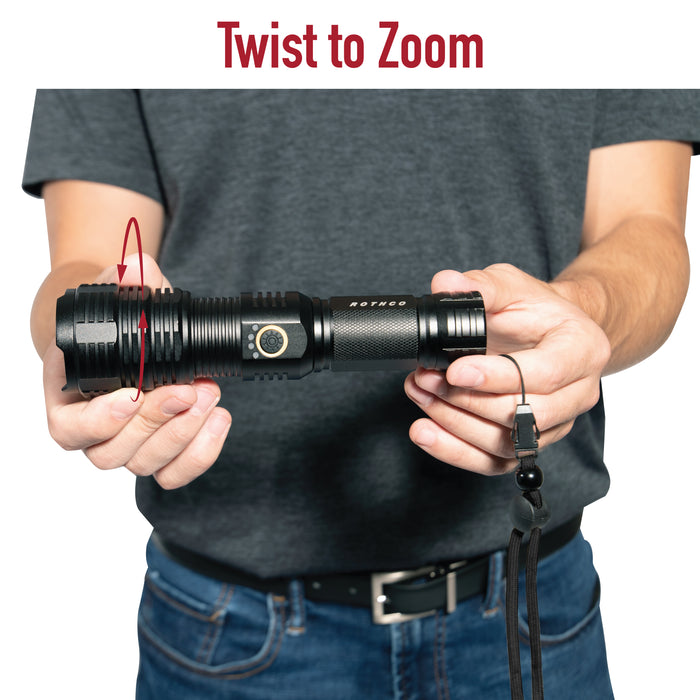 Flashlight – Rechargeable, 5 Light Modes