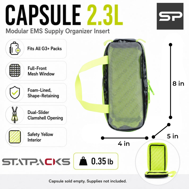 STATPACKS G3+ Capsule – Modular EMS Supply Organizer 