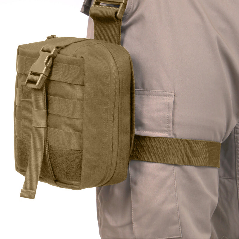 Rothco Drop Leg Medical Pouch | Rip-Away Tactical IFAK Pouch