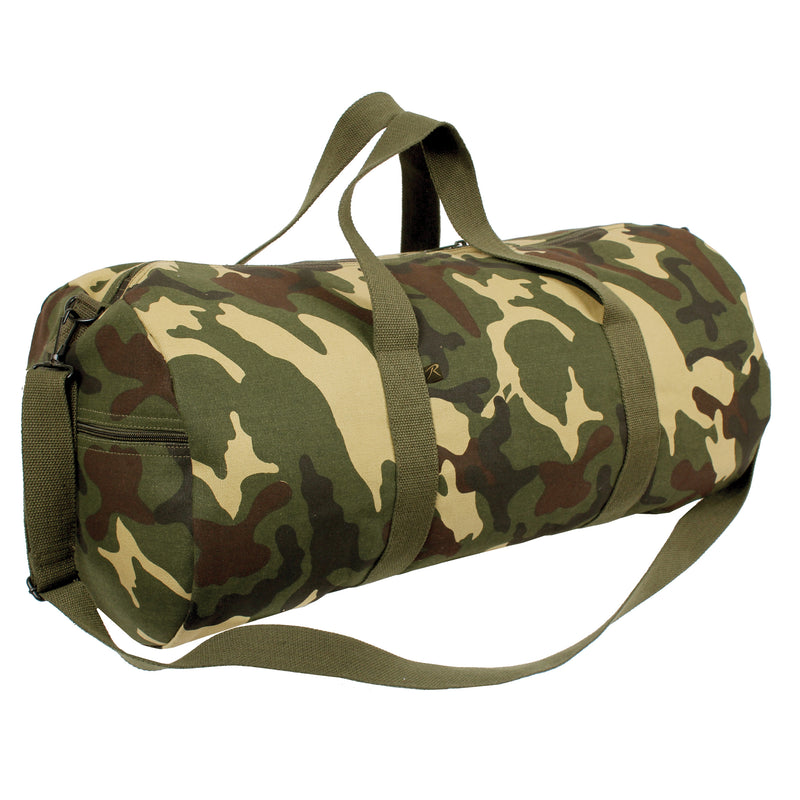 Rothco Canvas Shoulder Duffle Bag | Heavyweight Travel Bag