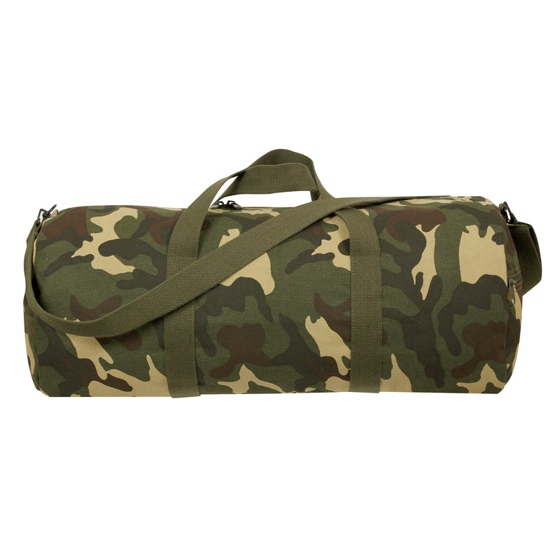 Rothco Canvas Shoulder Duffle Bag | Heavyweight Travel Bag