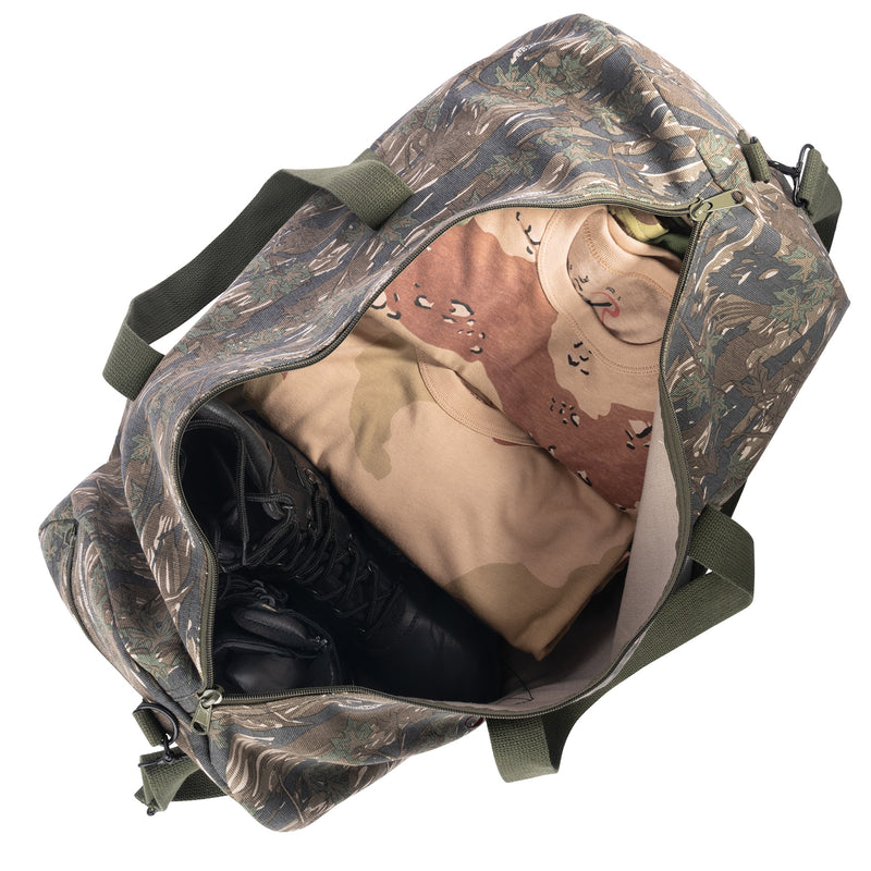 Rothco Canvas Shoulder Duffle Bag | Heavyweight Travel Bag