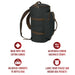 Rothco Convertible Canvas Duffle / Backpack (19-Inch, 30L)