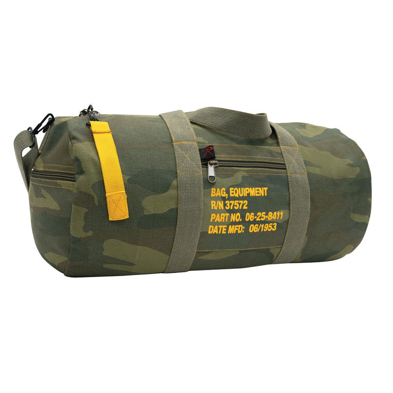 Rothco Canvas Equipment Bag | Heavyweight Vintage Duffle