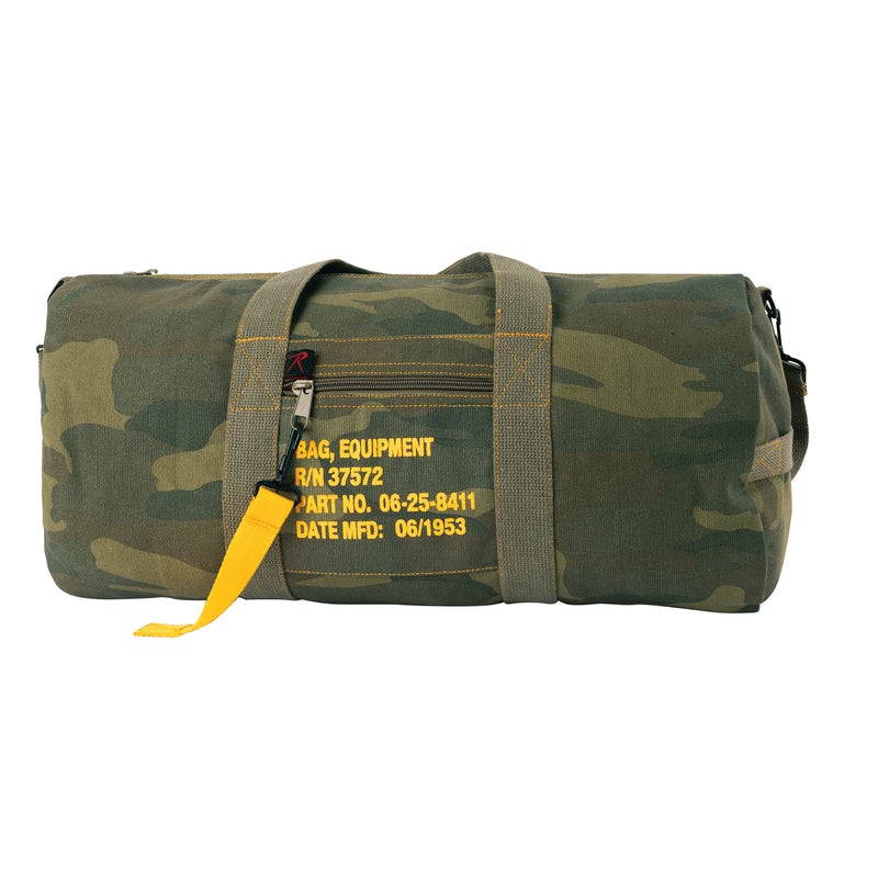 Rothco Canvas Equipment Bag | Heavyweight Vintage Duffle