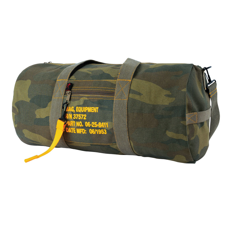 Rothco Canvas Equipment Bag | Heavyweight Vintage Duffle