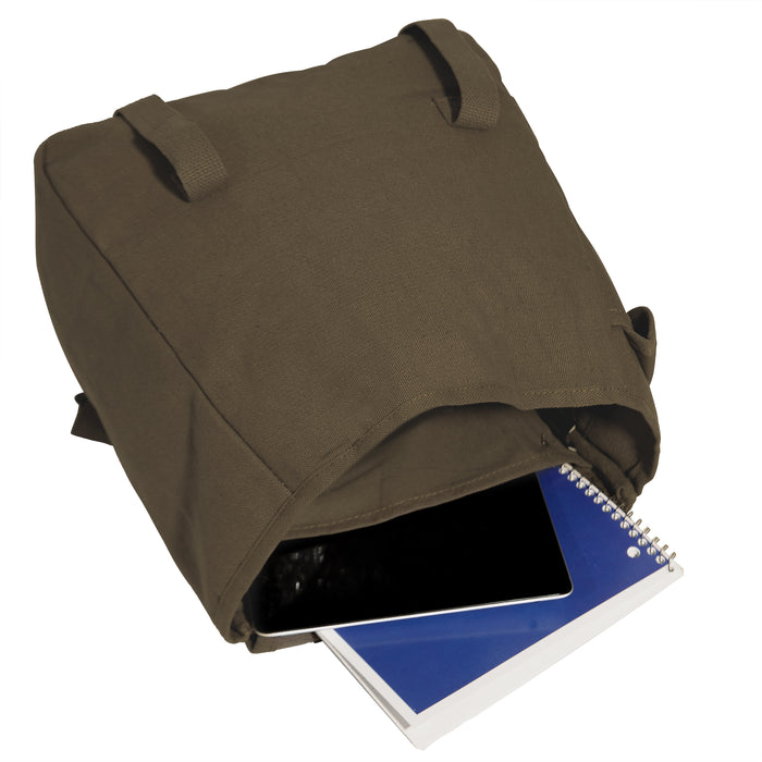 Rothco Heavyweight Canvas Musette Bag | Convertible Backpack
