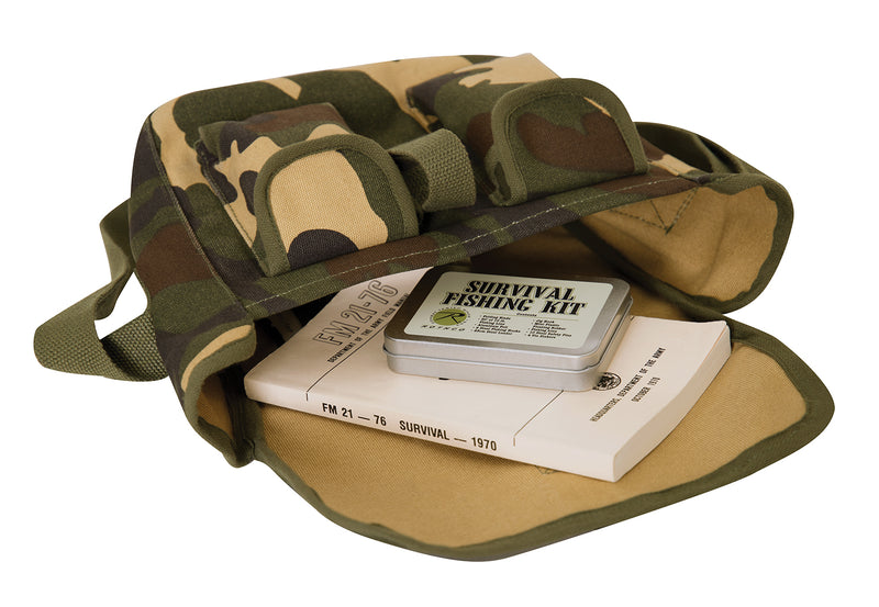Rothco Canvas Ammo Shoulder Bag – EDC Crossbody with Adjustable Strap