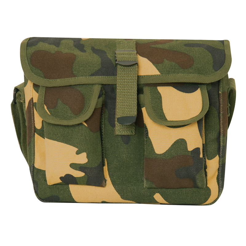 Rothco Canvas Ammo Shoulder Bag – EDC Crossbody with Adjustable Strap