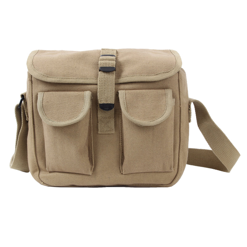 Rothco Canvas Ammo Shoulder Bag – EDC Crossbody with Adjustable Strap