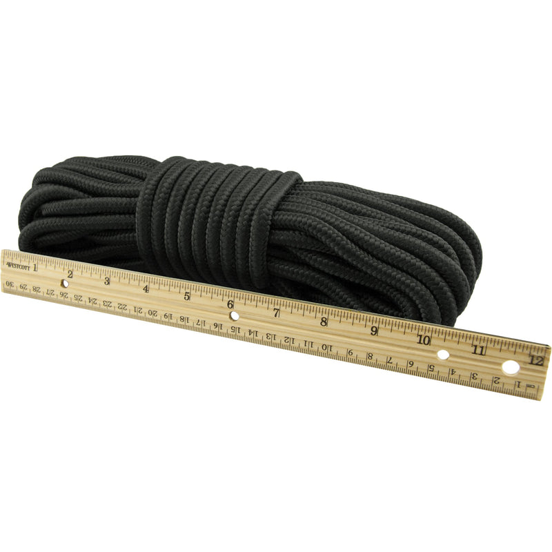 9mm x 50' Nylon Braided Utility Rope – Multi-Purpose Camping Cord