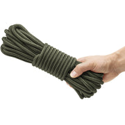 9mm x 50' Nylon Braided Utility Rope – Multi-Purpose Camping Cord