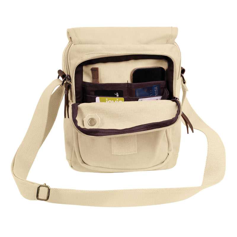Rothco Every Day Work Shoulder Bag | Canvas & Leather