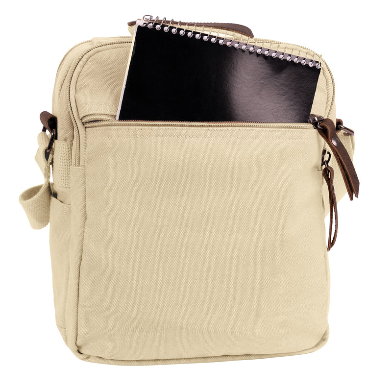 Rothco Every Day Work Shoulder Bag | Canvas & Leather