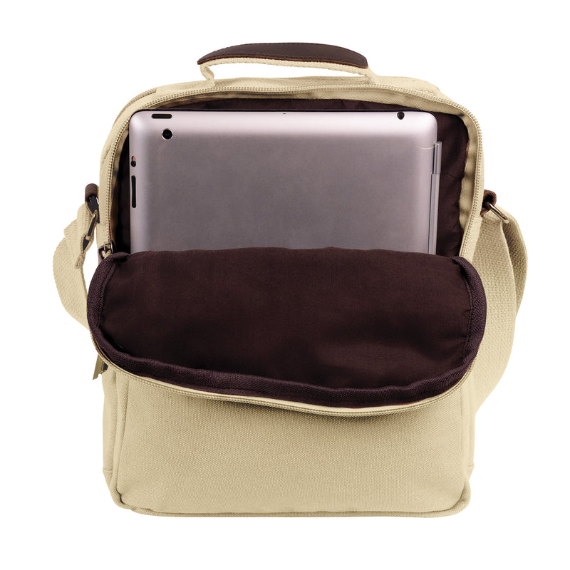 Rothco Every Day Work Shoulder Bag | Canvas & Leather