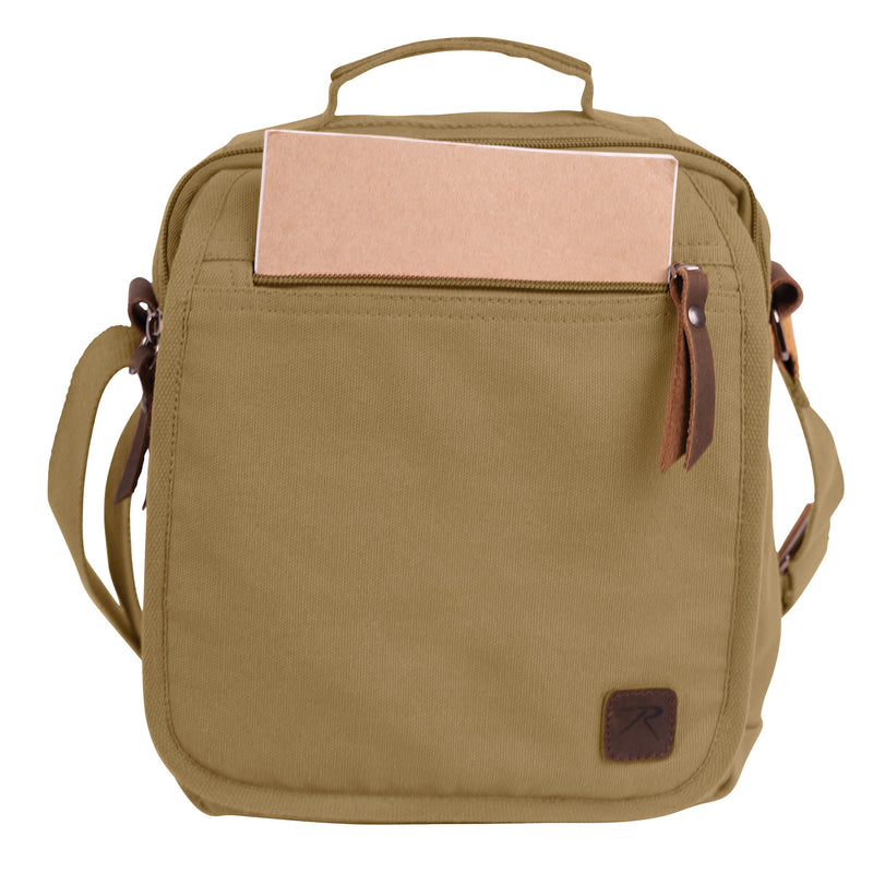 Rothco Every Day Work Shoulder Bag | Canvas & Leather