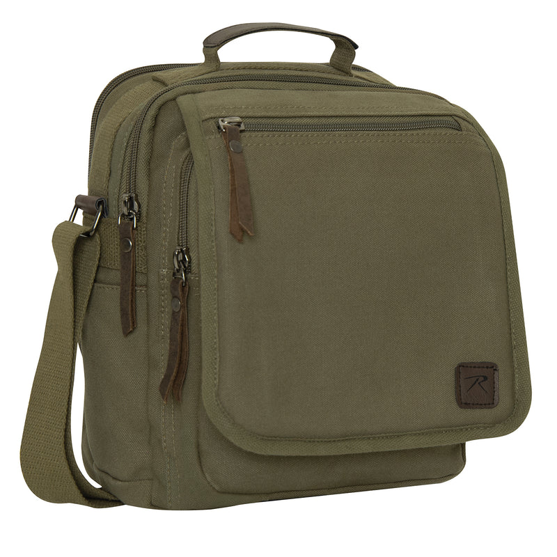 Rothco Every Day Work Shoulder Bag | Canvas & Leather
